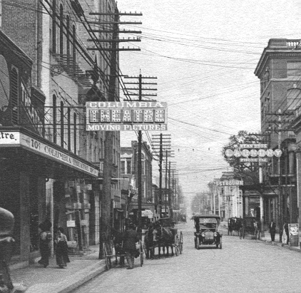 Third Street in Baton Rouge in the 1920's